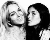 Фотосессия Линдсей Лохан с сестрой