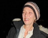 Ума Турман вернулась к своему жениху