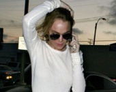 Линдсей Лохан сильно похудела