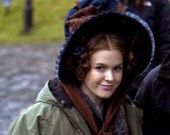 Айла Фишер на съемках нового фильма