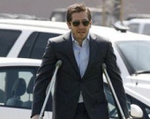 Джейк Джилленхал сломал ногу