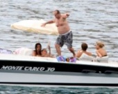 Джек Николсон отдыхает на Французской Ривьере