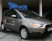 Mitsubishi Colt и Самые красивые люди Украины 2008!