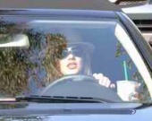 Бритни на дороге меняет сыну подгузник (ФОТОРЕПОРТАЖ)