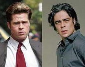 Брэд Питт и Бенисио Дель Торо: близнецы-братья?