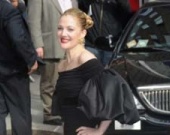 Дрю Бэрримор на шоу Дэвида Леттермана