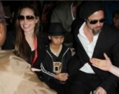 Брэд Питт и Анджелина Джоли вместе на суперкубке