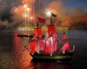 В Ялте начались съемки Алых Парусов