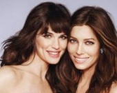 Смешнючие Дженнифер Гарнер и Джессика Бил