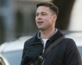 Новая стрижка Брэда Питта