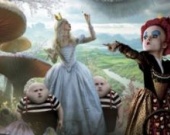 Финальные постеры фильма "Алиса в стране чудес"