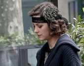 Марион Котийяр и Оуэн Уилсон на съемках