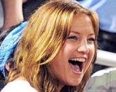 Кейт Хадсон - активный болельщик