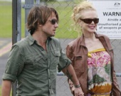 Кидман с мужем на курорте