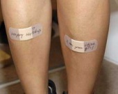 Бай Линь рекламирует свои ноги