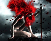 Невеста Родригеса в образе Рыжей Сони