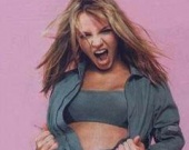 Беременная Бритни готова раздеться