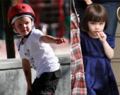 Сури Круз и Крус Бэкхем: детская любовь