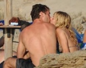 Джуд и Сиенна на пляже