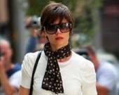 Новая прическа Кэти Холмс