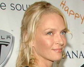 Экстравагантное платье Умы Турман