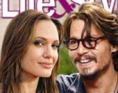 Cексуальная сцена Джоли и Деппа