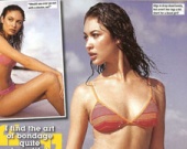 Девушка Бонда примеряет бикини (ФОТОРЕПОРТАЖ)