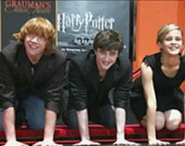 Звезды "Гарри Поттера" на Аллее славы