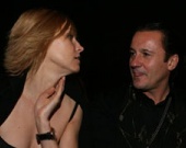 Дапкунайте показала грудь Меньшикову