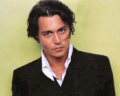 Джонни Депп в фильме "Алиса в стране чудес"