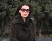 Кэтрин Хайгл стала брюнеткой