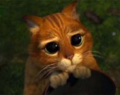 Кот в сапогах отделяется от Шрека