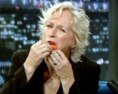 Гленн Клоуз и морковка