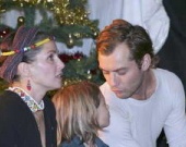 Джуд Лоу проведет Рождество с бывшей женой