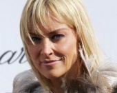 Шэрон Стоун замерзла в Москве