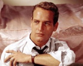 Пол Ньюмен в инвалидной коляске