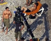 Фото со съемок фильма "Холодный свет дня"