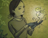 Она видит мертвых людей