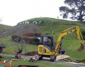 Начался монтаж декораций для фильма "Хоббит"