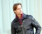 Джош Холлоуэй на съемках "Миссии невыполнима 4"