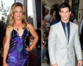 У Тэйлора Лотнера - героическая мама-красотка