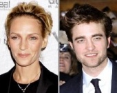 Роберт Паттинсон волнуется в постели с Умой Турман